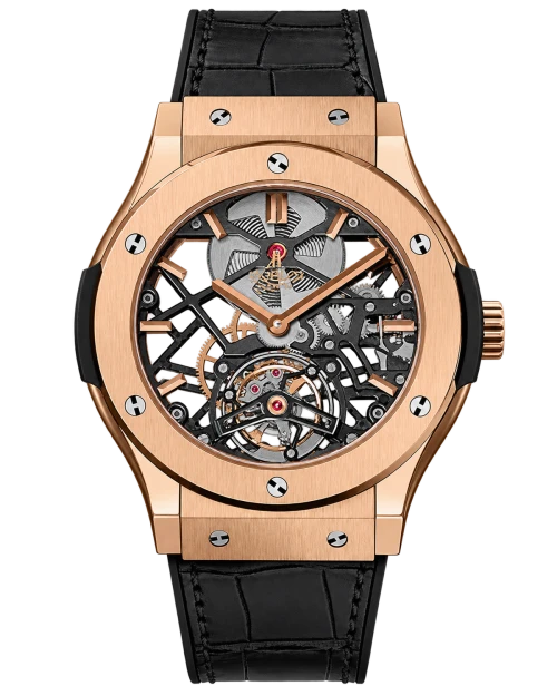 Реплика часов Hublot Classic Fusion Tourbillon 505.OX.0180.LR — фото товара LuxuryWatch