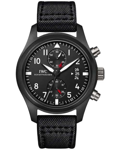 Реплика часов IWC Big Pilot’s Watch Chronograph Top Gun IW388001 — фото товара LuxuryWatch