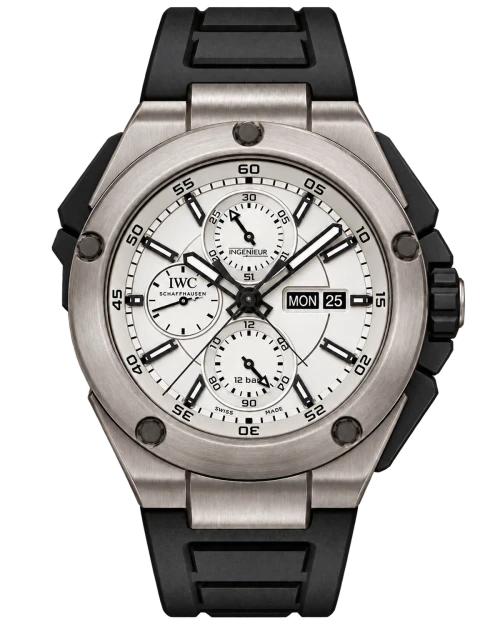 Реплика часов IWC Ingenieur Double Chronograph IW386501 — фото товара LuxuryWatch