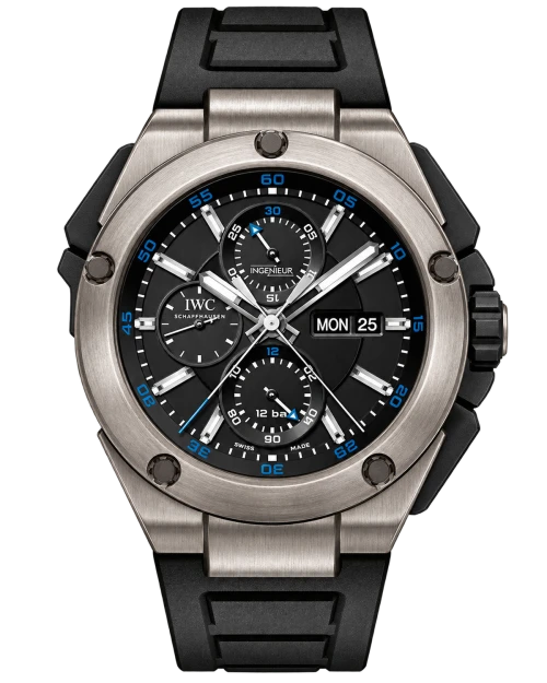Реплика часов IWC Ingenieur Double Chronograph IW386503 — фото товара LuxuryWatch