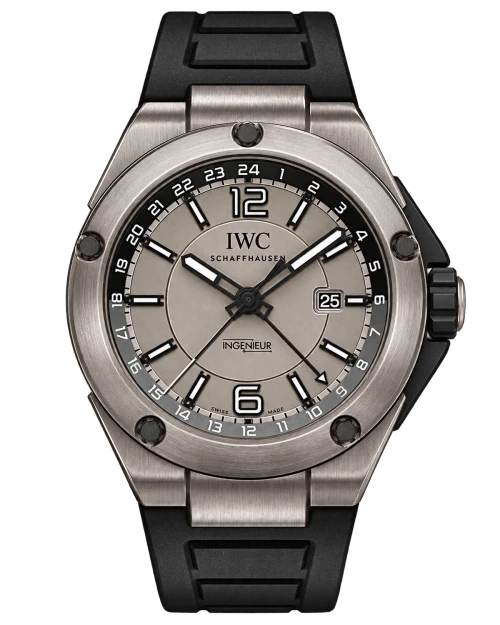 Реплика часов IWC Ingenieur Dual Time IW326403 — фото товара LuxuryWatch