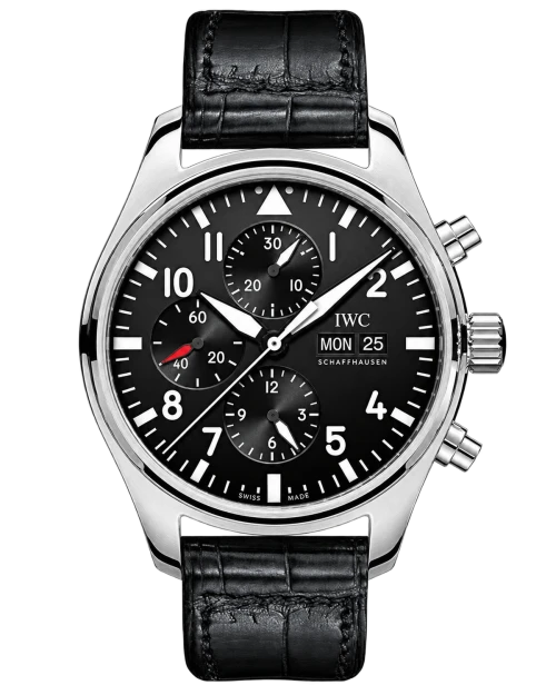 Реплика часов IWC Pilot’s Watch Chronograph IW377709 — фото товара LuxuryWatch