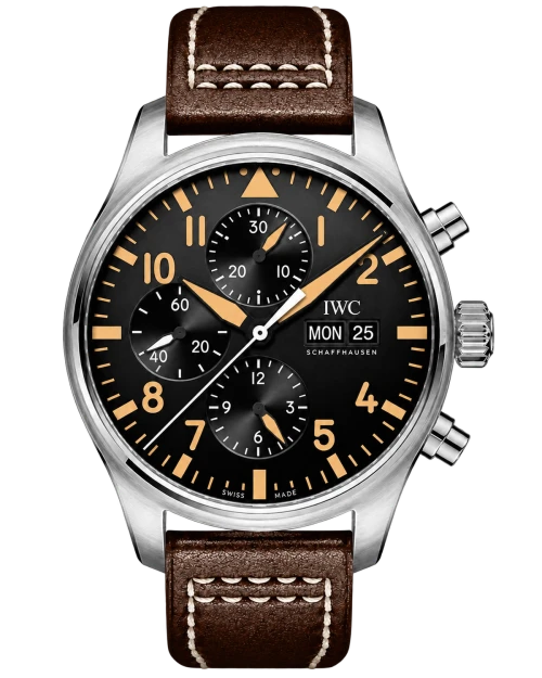 Реплика часов IWC Pilot’s Watch Chronograph IW377720 — фото товара LuxuryWatch
