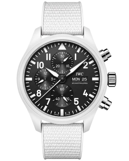 Реплика часов IWC Pilot’s Watch Chronograph Lake Tahoe IW389105 — фото товара LuxuryWatch