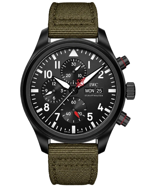 Реплика часов IWC Pilot’s Watch Chronograph Top Gun IW389104 — фото товара LuxuryWatch