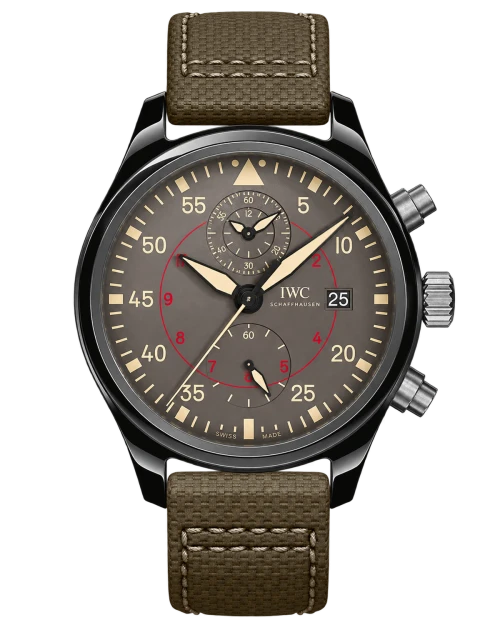 Реплика часов IWC Pilot’s Watch Chronograph Top Gun Miramar IW389002 — фото товара LuxuryWatch