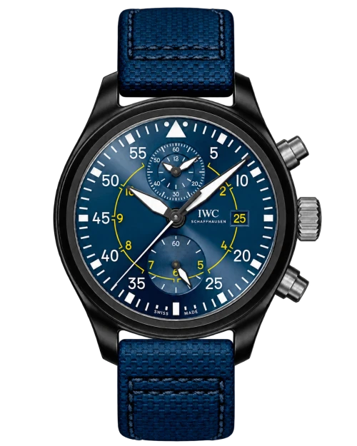 Реплика часов IWC Pilot’s Watch Chronograph Blue Angels IW389008 — фото товара LuxuryWatch