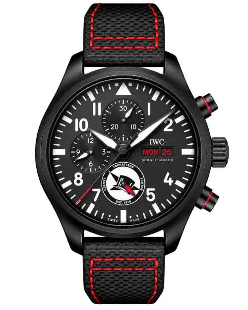 Реплика часов IWC Pilot’s Watch Chronograph Tophatters IW389108 — фото товара LuxuryWatch