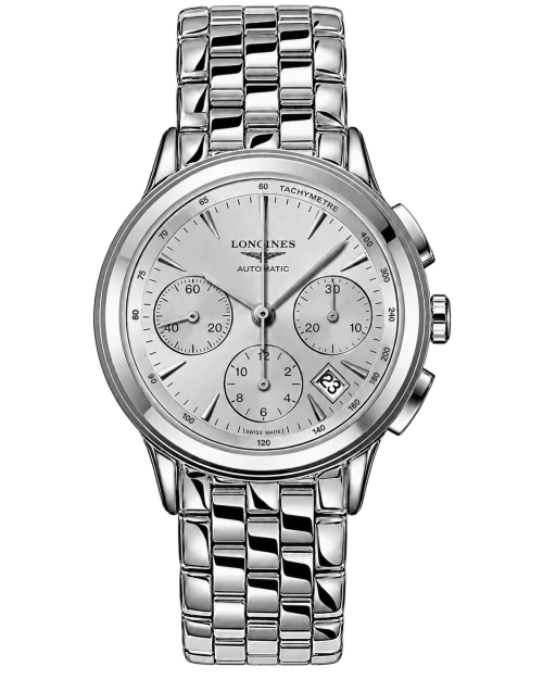 Реплика часов Longines Flagship Chronograph L4.803.4.72.6 — фото товара LuxuryWatch