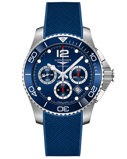 Реплика часов Longines HydroConquest Chronograph L3.883.4.96.9 — фото товара LuxuryWatch