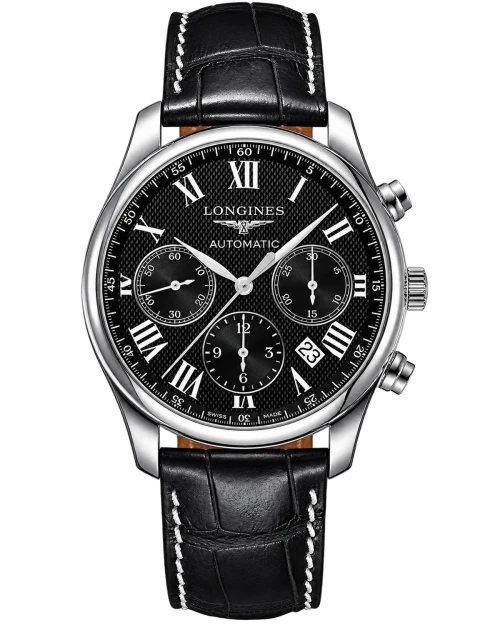 Реплика часов Longines Master Collection Chronograph L2.759.4.51.7 — фото товара LuxuryWatch