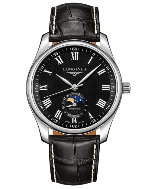 Реплика часов Longines Master Collection Moonphase L2.909.4.51.7 — фото товара LuxuryWatch
