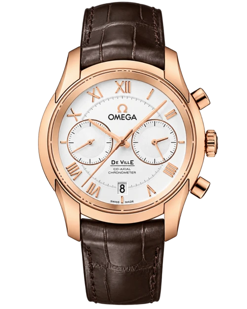 Реплика часов Omega De Ville Hour Vision Chronograph 431.53.42.51.02.001 — фото товара LuxuryWatch