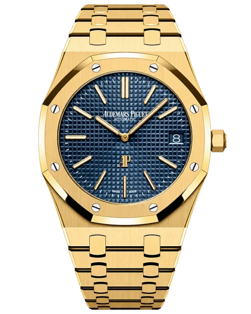 Реплика часов Audemars Piguet Royal Oak Jumbo Extra-Thin 15202BA.OO.1240BA.01 — фото товара LuxuryWatch