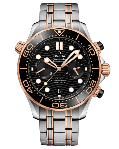 Реплика часов Omega Seamaster Diver 300M Chronograph 210.20.44.51.01.001 — фото товара LuxuryWatch