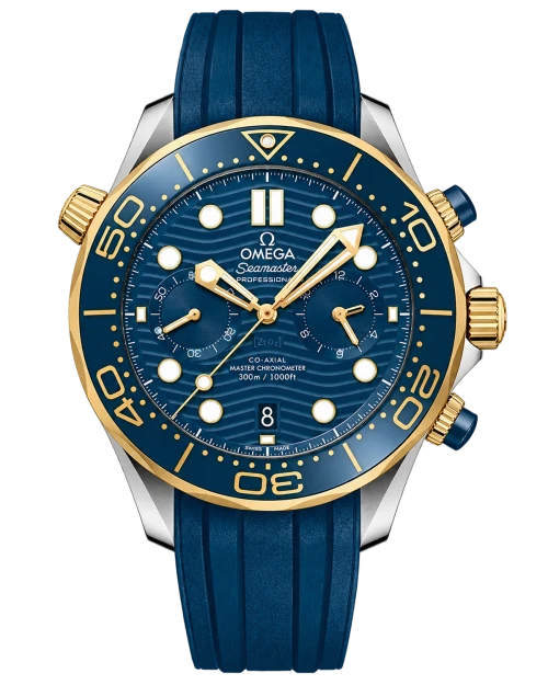 Реплика часов Omega Seamaster Diver 300M Chronograph 210.22.44.51.03.001 — фото товара LuxuryWatch