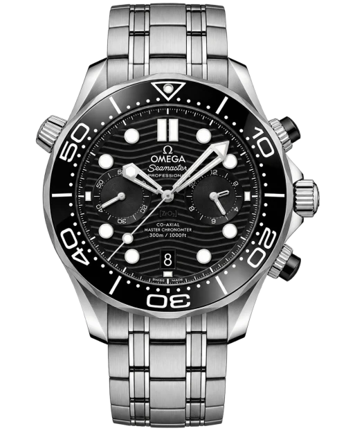 Реплика часов Omega Seamaster Diver 300M Chronograph 210.30.44.51.01.001 — фото товара LuxuryWatch