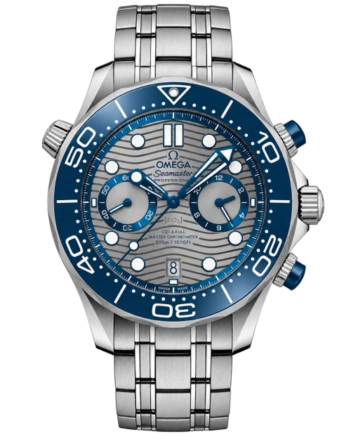 Реплика часов Omega Seamaster Diver 300M Chronograph 210.30.44.51.06.001 — фото товара LuxuryWatch