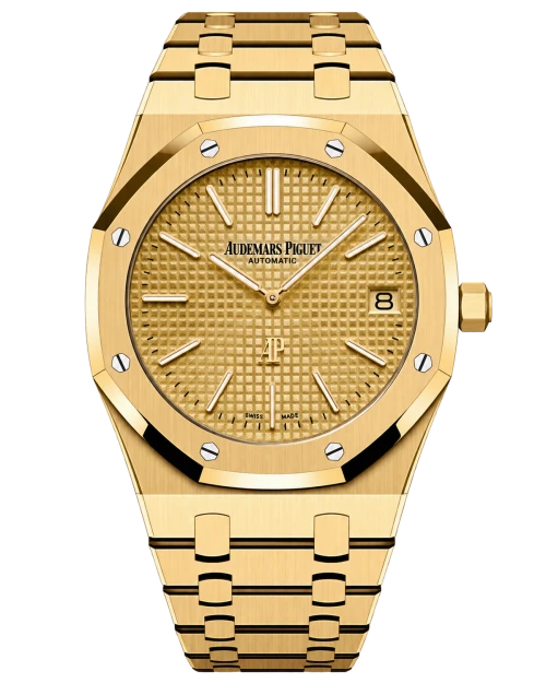 Реплика часов Audemars Piguet Royal Oak Jumbo Extra-Thin 15202BA.OO.1240BA.02 — фото товара LuxuryWatch
