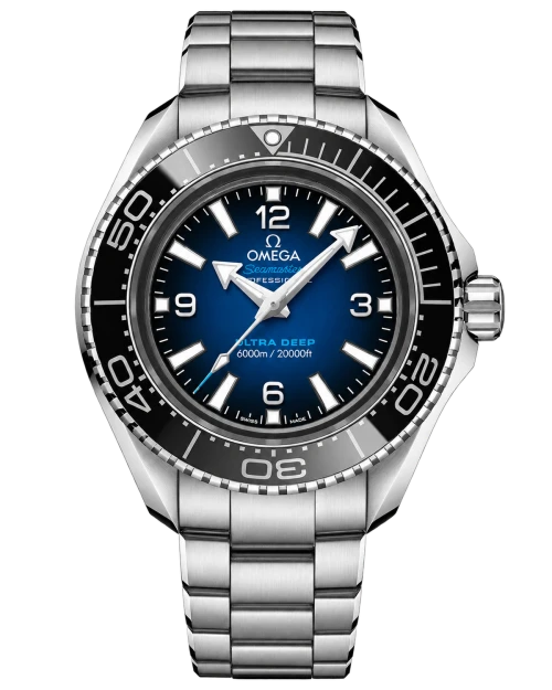 Реплика часов Omega Seamaster Planet Ocean 6000M Ultra Deep 215.30.46.21.03.001 — фото товара LuxuryWatch