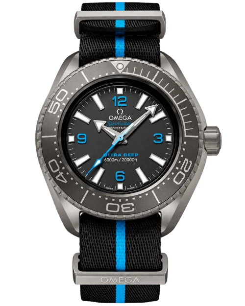 Реплика часов Omega Seamaster Planet Ocean 6000M Ultra Deep 215.92.46.21.01.001 — фото товара LuxuryWatch