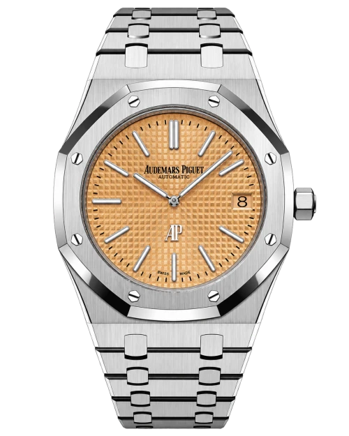 Реплика часов Audemars Piguet Royal Oak Jumbo Extra-Thin 15202BC.OO.1240BC.01 — фото товара LuxuryWatch
