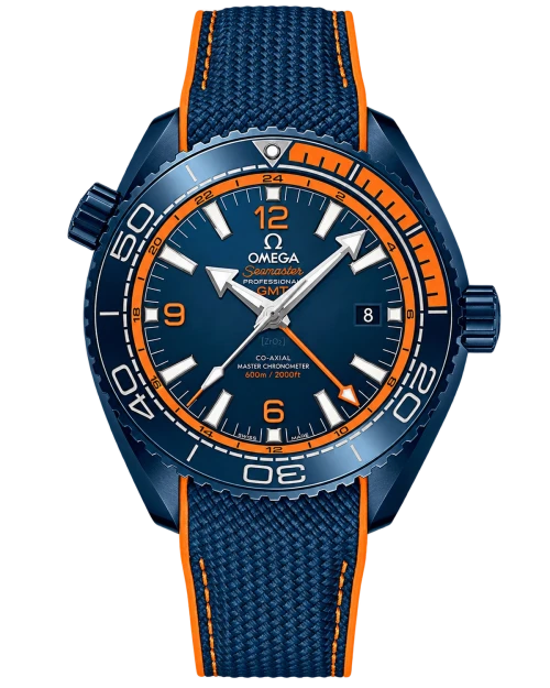 Реплика часов Omega Seamaster Planet Ocean 600M GMT 215.92.46.22.03.001 — фото товара LuxuryWatch
