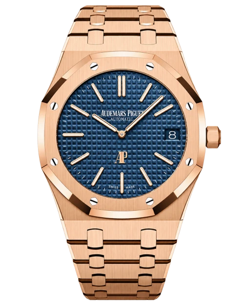 Реплика часов Audemars Piguet Royal Oak Jumbo Extra-Thin 15202OR.OO.1240OR.01 — фото товара LuxuryWatch