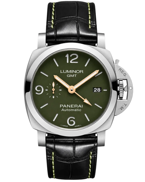 Реплика часов Panerai Luminor GMT PAM01056 — фото товара LuxuryWatch