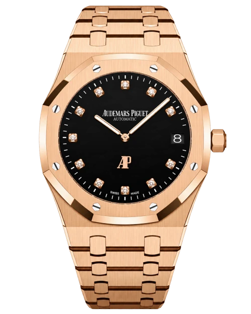 Реплика часов Audemars Piguet Royal Oak Jumbo Extra-Thin 15207OR.OO.1240OR.01 — фото товара LuxuryWatch