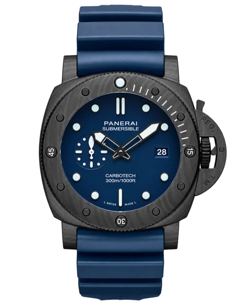 Реплика часов Panerai Submersible Blu Abisso PAM01232 — фото товара LuxuryWatch