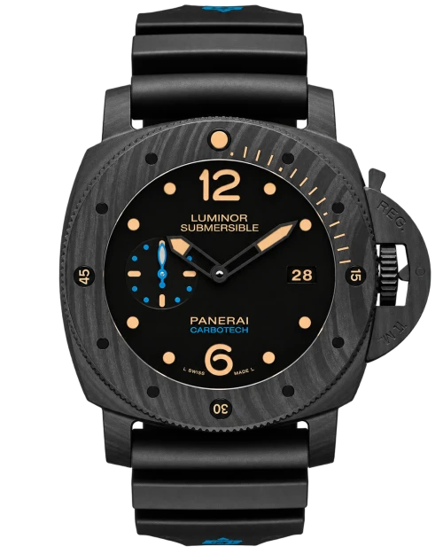 Реплика часов Panerai Submersible Carbotech PAM00616 — фото товара LuxuryWatch