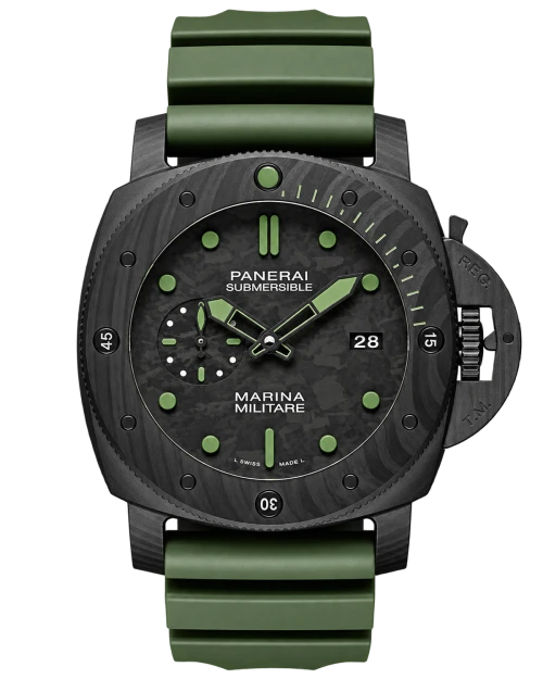 Реплика часов Panerai Submersible Carbotech PAM00961 — фото товара LuxuryWatch
