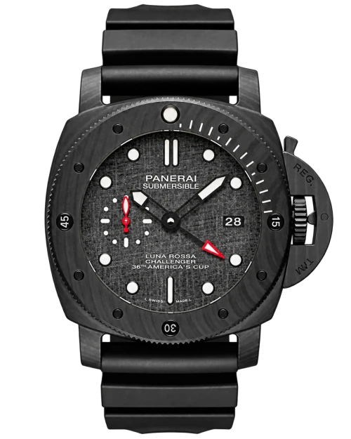 Реплика часов Panerai Submersible Carbotech PAM01039 — фото товара LuxuryWatch