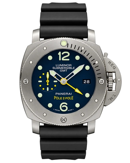 Реплика часов Panerai Submersible GMT PAM00719 — фото товара LuxuryWatch