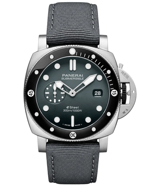 Реплика часов Panerai Submersible Grigio Roccia PAM01288 — фото товара LuxuryWatch