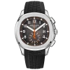 Реплика часов Patek Philippe Aquanaut Chronograph 5968A-001 Black, оранжевая стрелка — фото товара LuxuryWatch