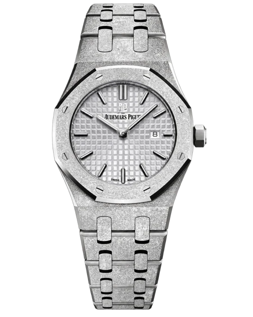 Реплика часов Audemars Piguet Royal Oak Frosted Gold 67653BC.GG.1263BC.01 — фото товара LuxuryWatch