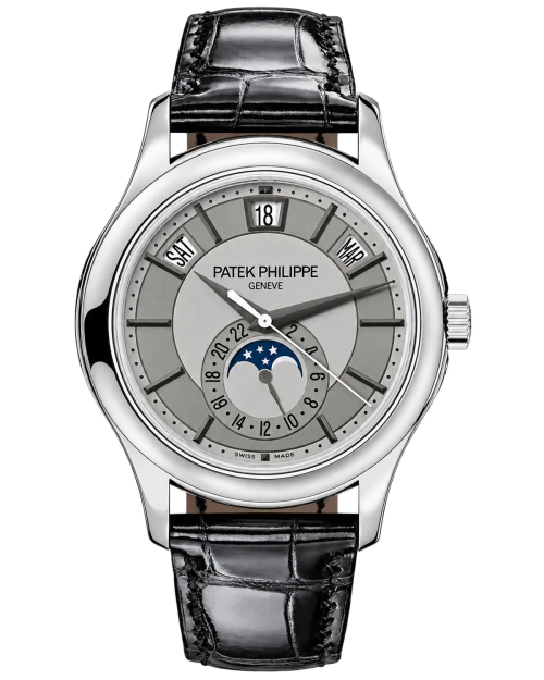 Реплика часов Patek Philippe Complications Annual Calendar 5205G-001 — фото товара LuxuryWatch
