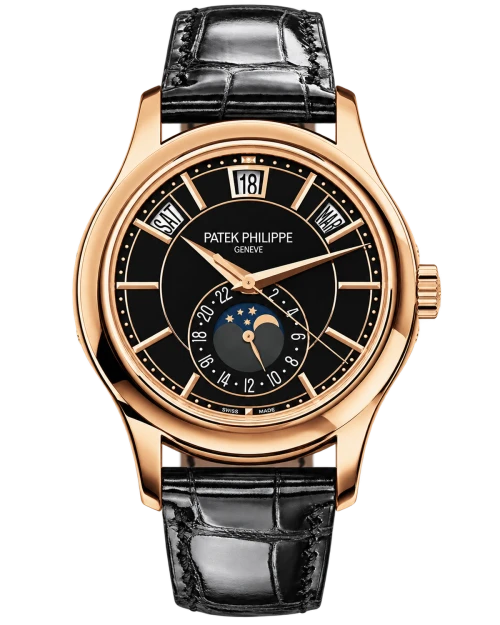 Реплика часов Patek Philippe Complications Annual Calendar 5205R-010 — фото товара LuxuryWatch