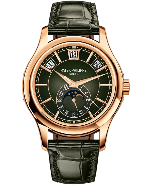 Реплика часов Patek Philippe Complications Annual Calendar 5205R-011 — фото товара LuxuryWatch
