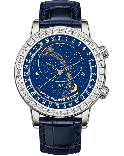 Реплика часов Patek Philippe Grand Complications Celestial 6104G-001 — фото товара LuxuryWatch