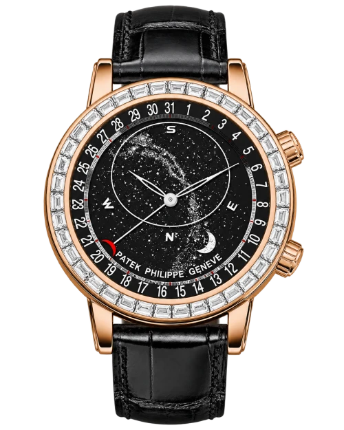 Реплика часов Patek Philippe Grand Complications Celestial 6104R-001 — фото товара LuxuryWatch