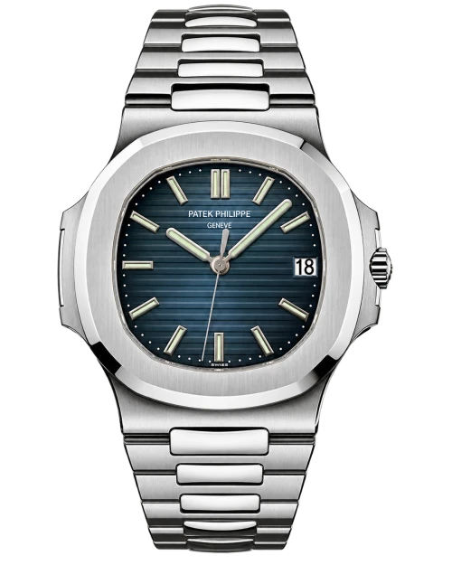 Копия ювелирного изделия Patek Philippe Nautilus 5711/1A-010, стальной браслет — фото товара LuxuryWatch