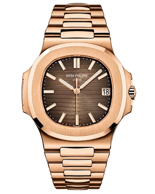 Копия ювелирного изделия Patek Philippe Nautilus 5711/1R-001, стальной браслет — фото товара LuxuryWatch