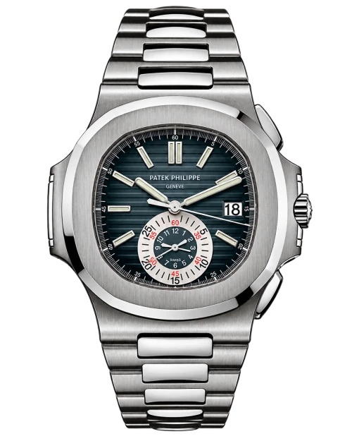 Реплика часов Patek Philippe Nautilus Chronograph 5980/1A-001 — фото товара LuxuryWatch