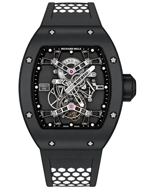 Реплика часов Richard Mille Tourbillon Rafael Nadal RM 027 — фото товара LuxuryWatch