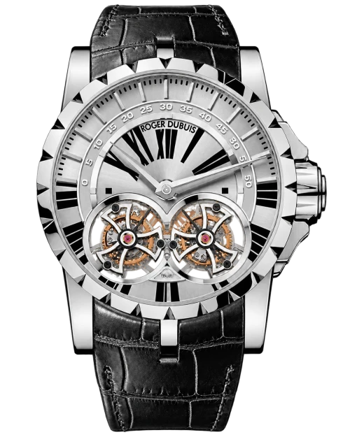 Реплика часов Roger Dubuis Excalibur Double Flying Tourbillon RDDBEX0250 — фото товара LuxuryWatch