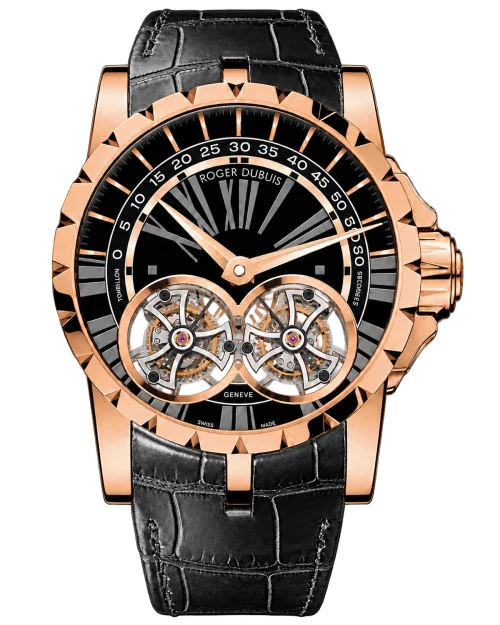 Реплика часов Roger Dubuis Excalibur Double Flying Tourbillon RDDBEX0280 — фото товара LuxuryWatch
