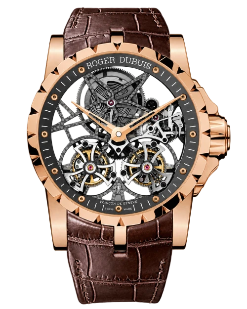 Реплика часов Roger Dubuis Excalibur Double Flying Tourbillon RDDBEX0395 — фото товара LuxuryWatch